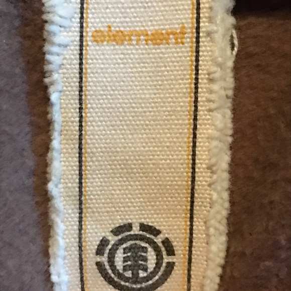 Vintage 1990’s Element Short Sleeve Zip Up Hoodie, Printing and Appliqué S/M - Picture 9 of 11